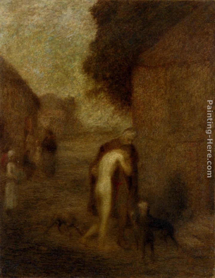 The Prodigal Son painting - Edward Stott The Prodigal Son art painting